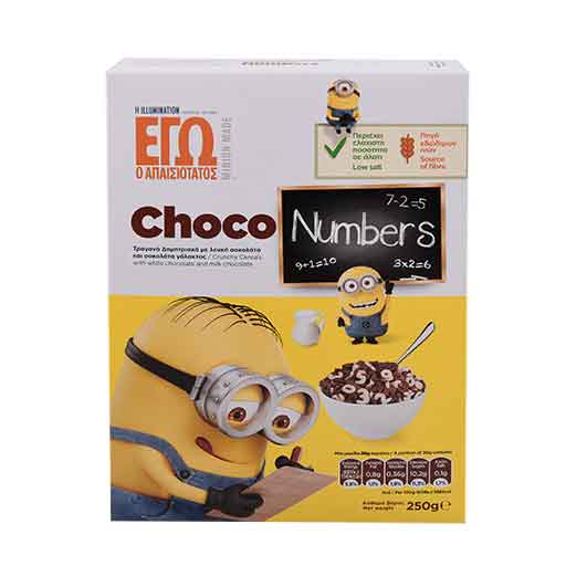 minions-dimitriaka-choco-numbers-250gr